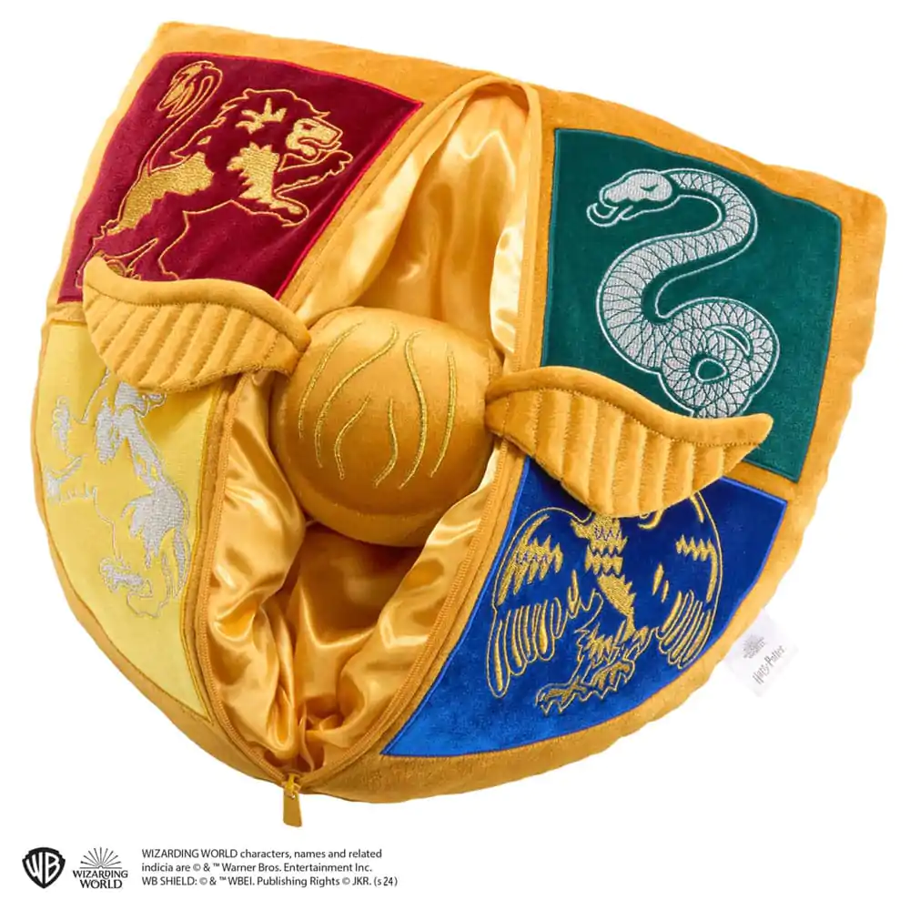 Harry Potter Quidditch Crest & Golden Snitch párna és plüss figura termékfotó