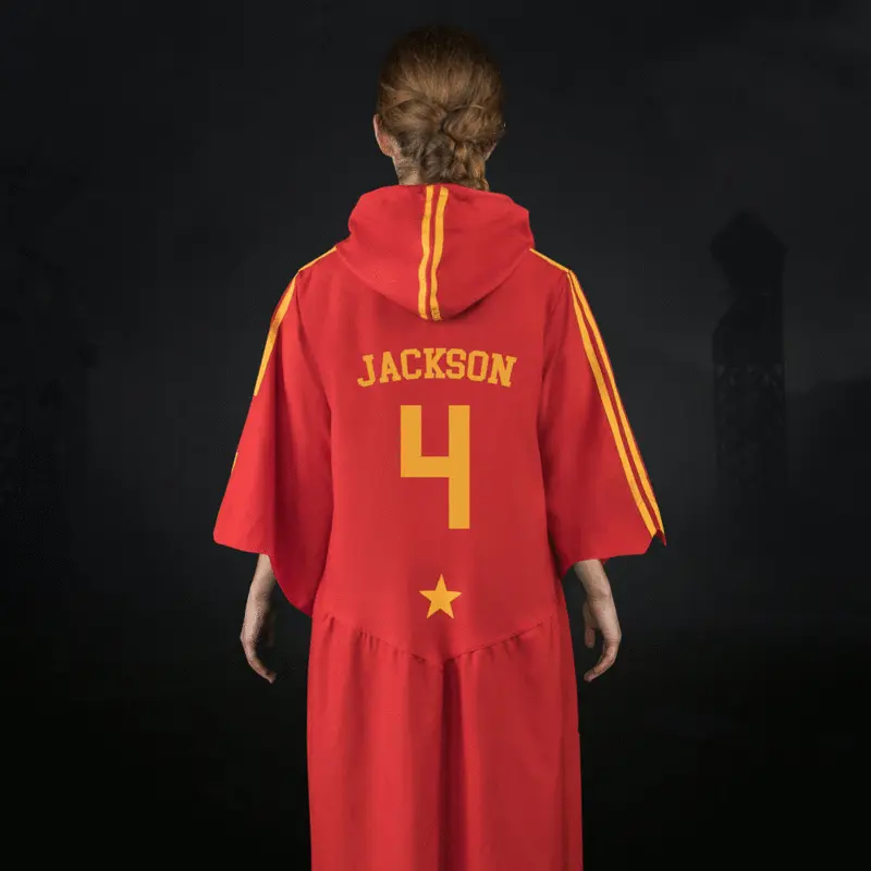 Harry Potter Quidditch Griffendél varázsköpeny replika termékfotó