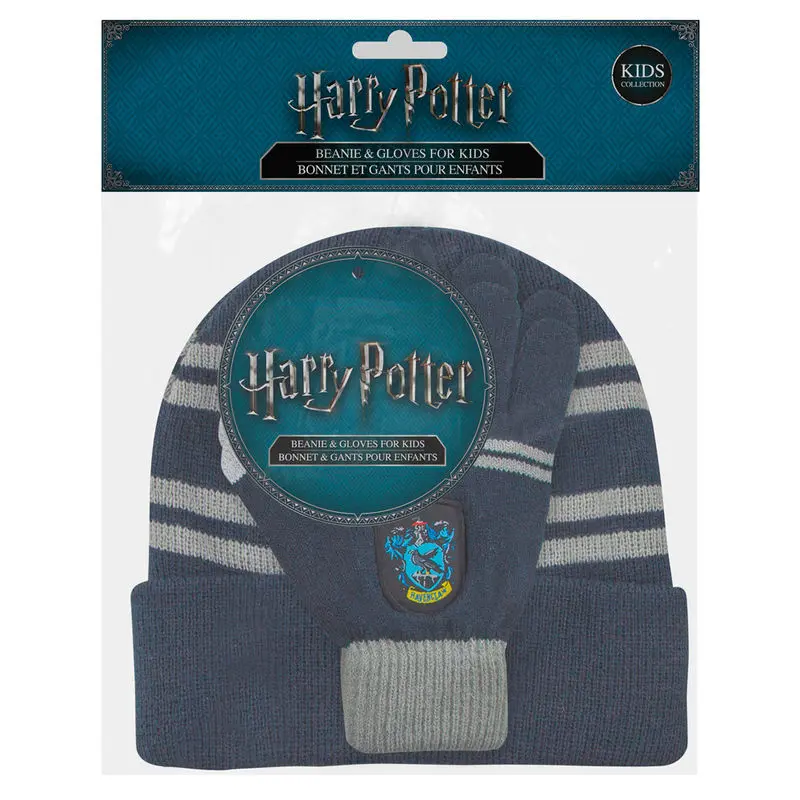 Harry Potter Beanie & Gloves Set for Kids Ravenclaw termékfotó