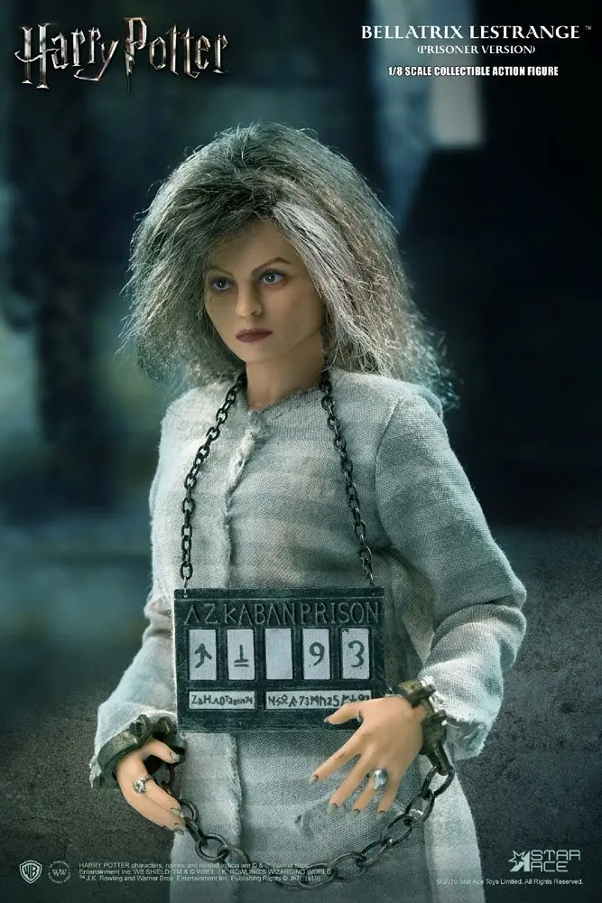 Harry Potter Real Master Series akciófigura 1/8 Bellatrix Lestrange Prisoner Version 23 cm termékfotó