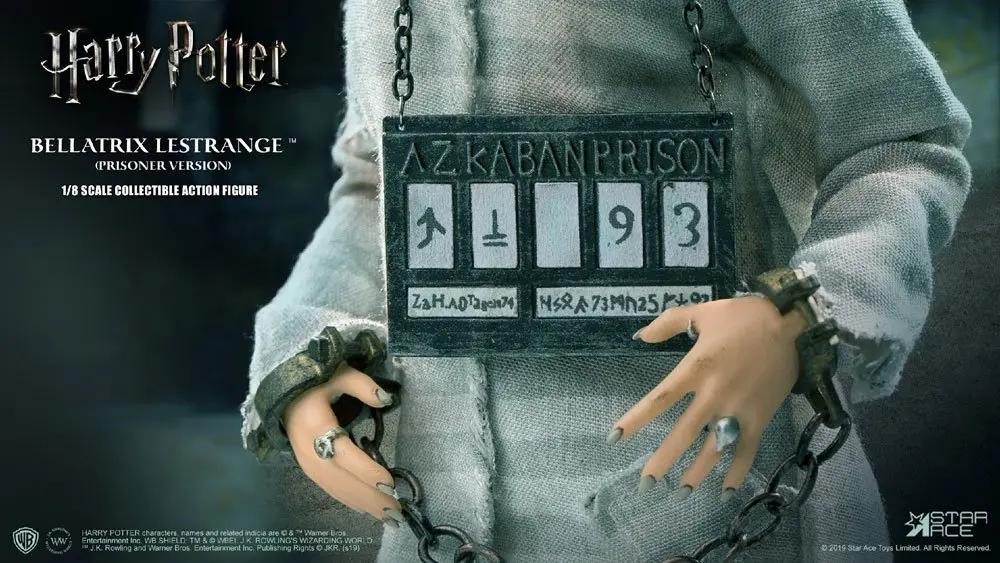 Harry Potter Real Master Series akciófigura 1/8 Bellatrix Lestrange Prisoner Version 23 cm termékfotó