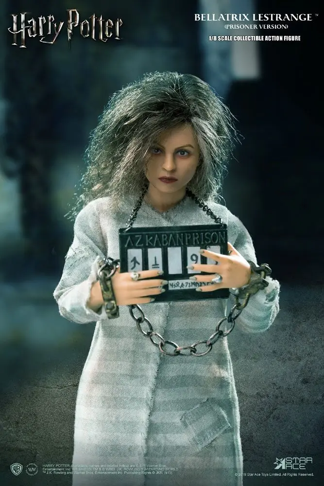 Harry Potter Real Master Series akciófigura 1/8 Bellatrix Lestrange Prisoner Version 23 cm termékfotó