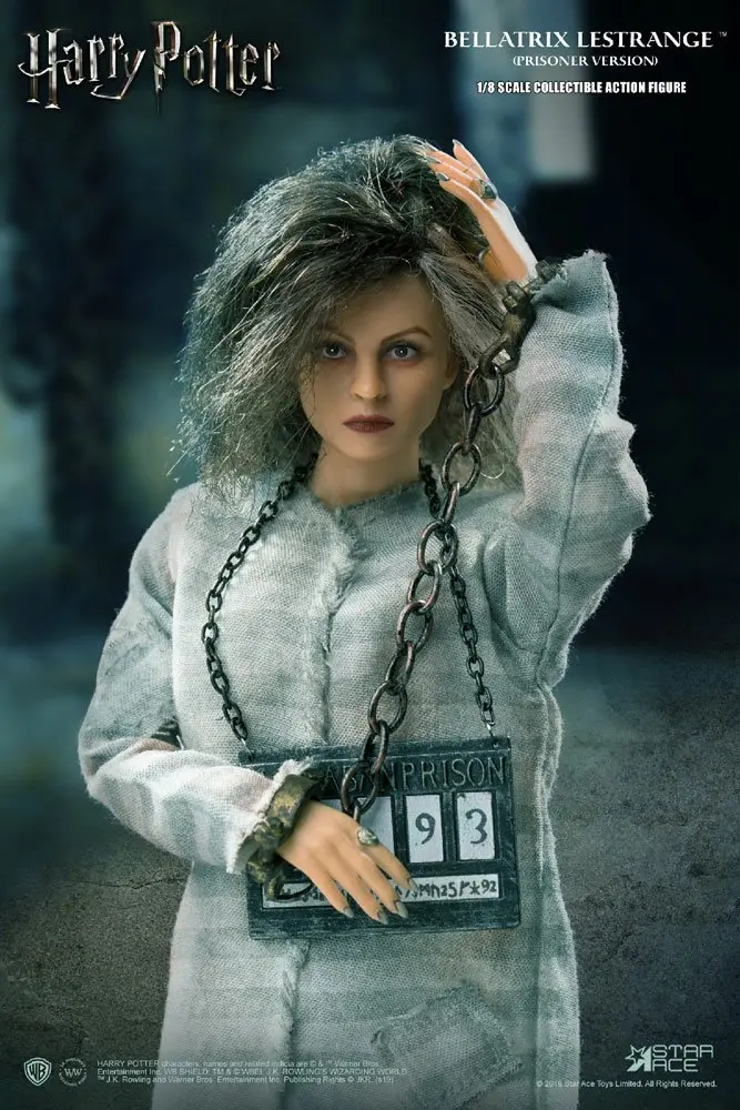 Harry Potter Real Master Series akciófigura 1/8 Bellatrix Lestrange Prisoner Version 23 cm termékfotó