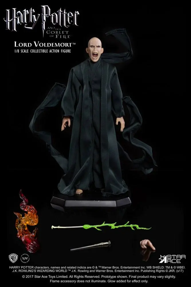 Harry Potter Real Master Series akciófigura 1/8 Lord Voldemort Flash Ver. 23 cm termékfotó