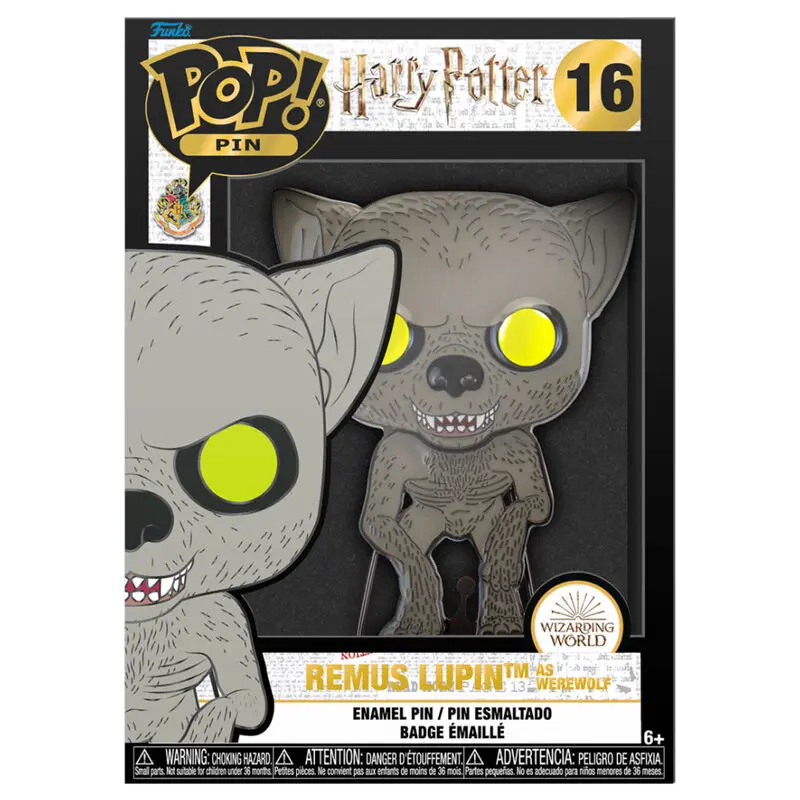 Harry Potter Remus Lupin Big Enamel POP Pin 10cm termékfotó