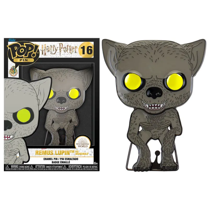 Harry Potter Remus Lupin Big Enamel POP Pin 10cm termékfotó