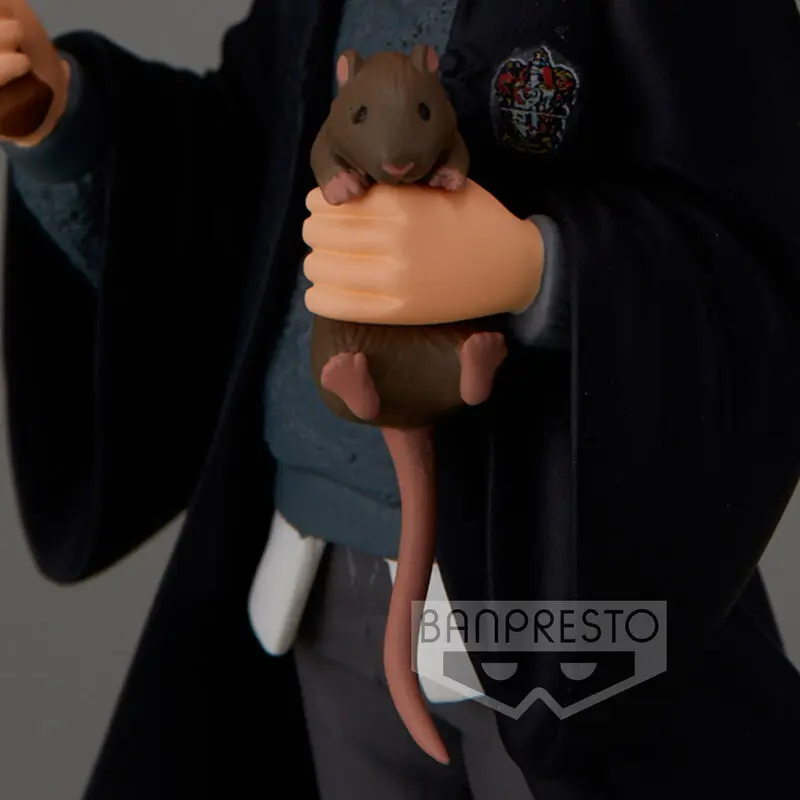 Harry Potter Ron Weasley with Scabbers Q Posket figura 14cm termékfotó