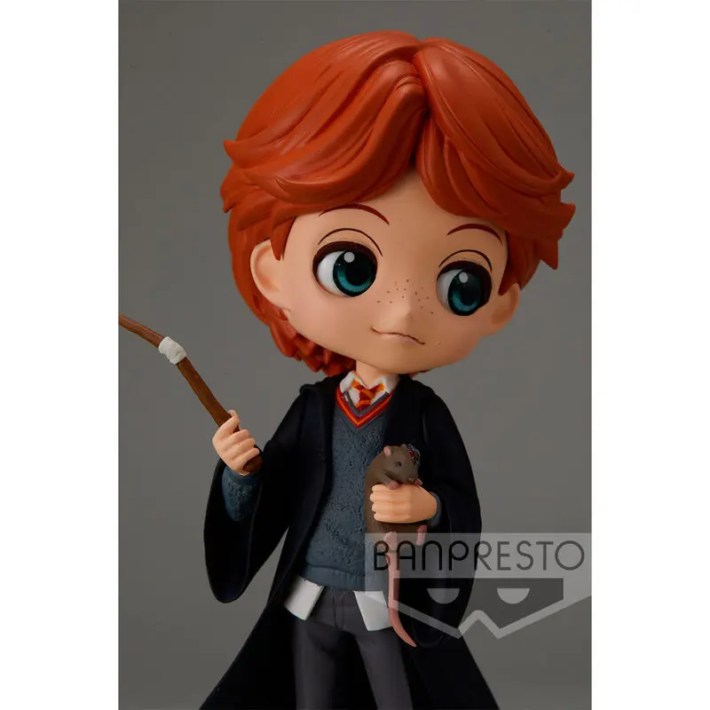 Harry Potter Ron Weasley with Scabbers Q Posket figura 14cm termékfotó