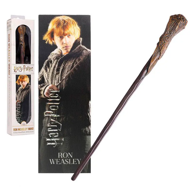 Harry Potter Ron Weasly pálca könyvjelzővel termékfotó