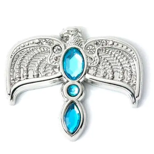 Harry Potter Rowena Hollóhát Diadem kitűző kirstállyal termékfotó