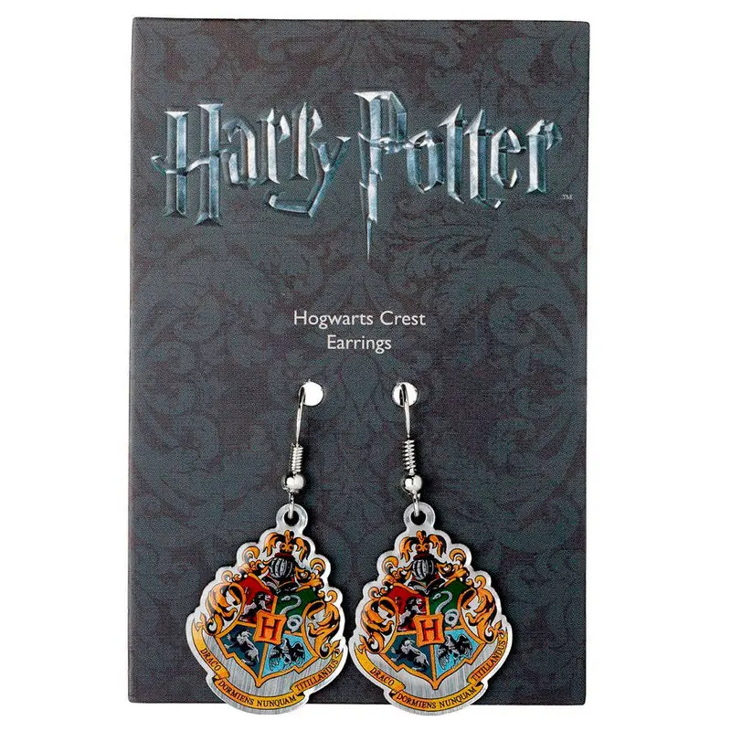 Harry Potter Roxfort címer fülbevalók termékfotó