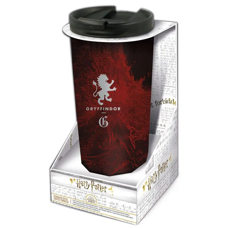 Harry Potter Griffindor stainless steel coffee tumbler 425ml termékfotó