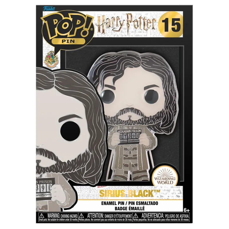 Harry Potter Sirius Black Big Enamel POP Pin 10cm termékfotó