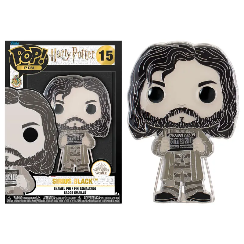 Harry Potter Sirius Black Big Enamel POP Pin 10cm termékfotó