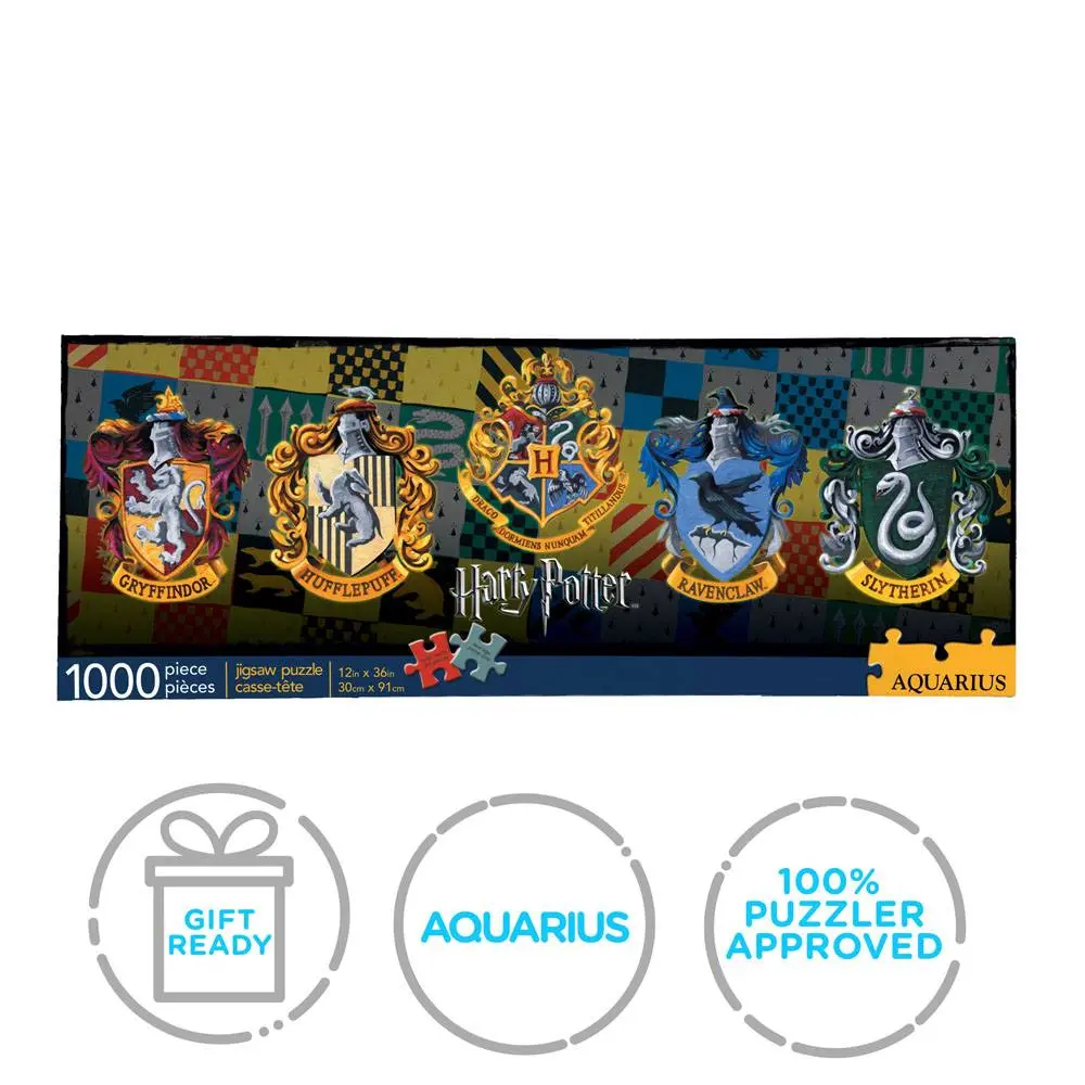 Harry Potter Slim Crests Puzzle (1000 darab) termékfotó