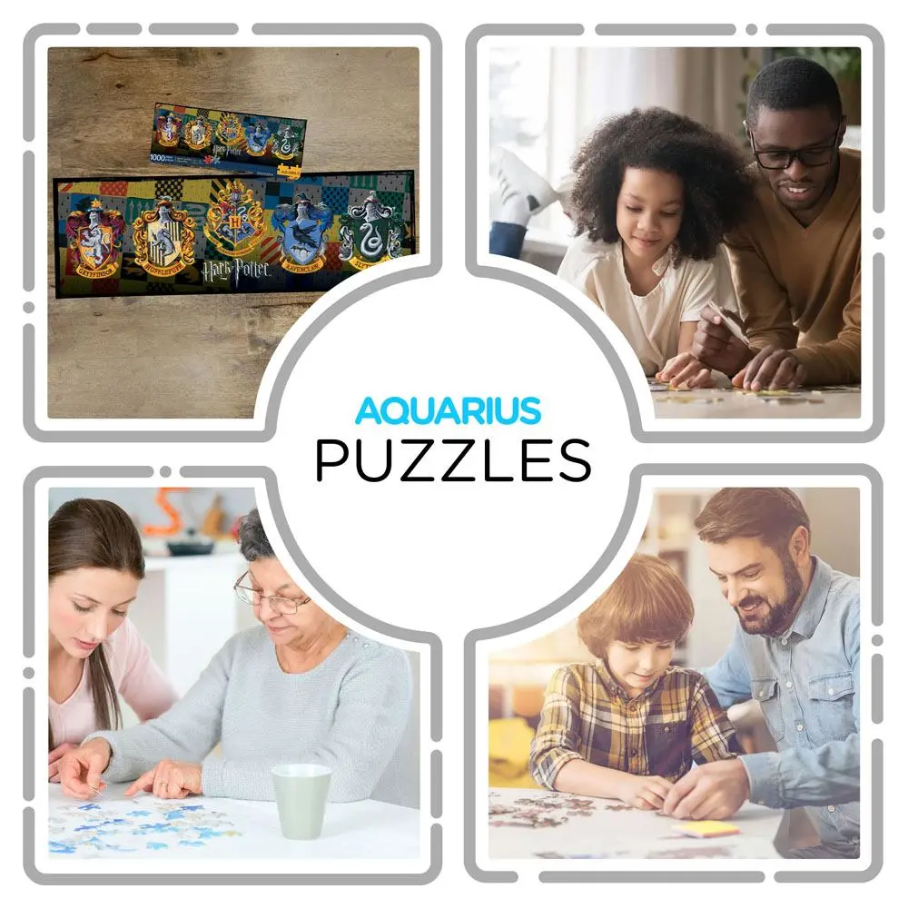 Harry Potter Slim Crests Puzzle (1000 darab) termékfotó