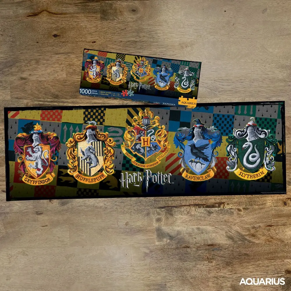 Harry Potter Slim Crests Puzzle (1000 darab) termékfotó