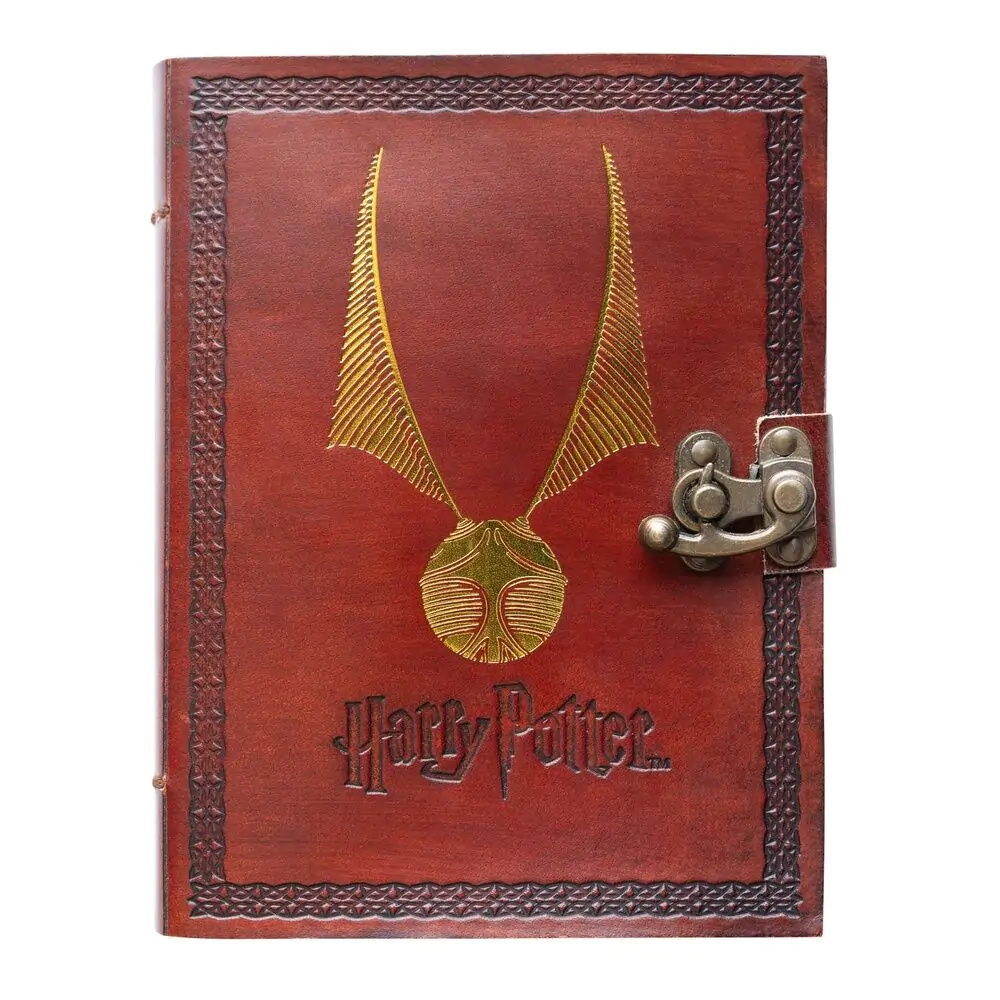 Harry Potter Snitch bőrkötésű jegyzetfüzet termékfotó