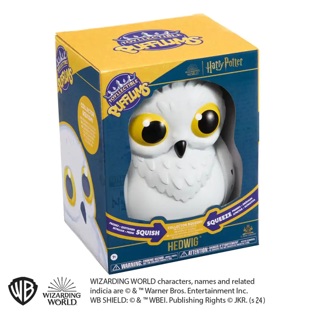 Harry Potter Squishy Pufflums Hedwig antistressz figura 18 cm termékfotó