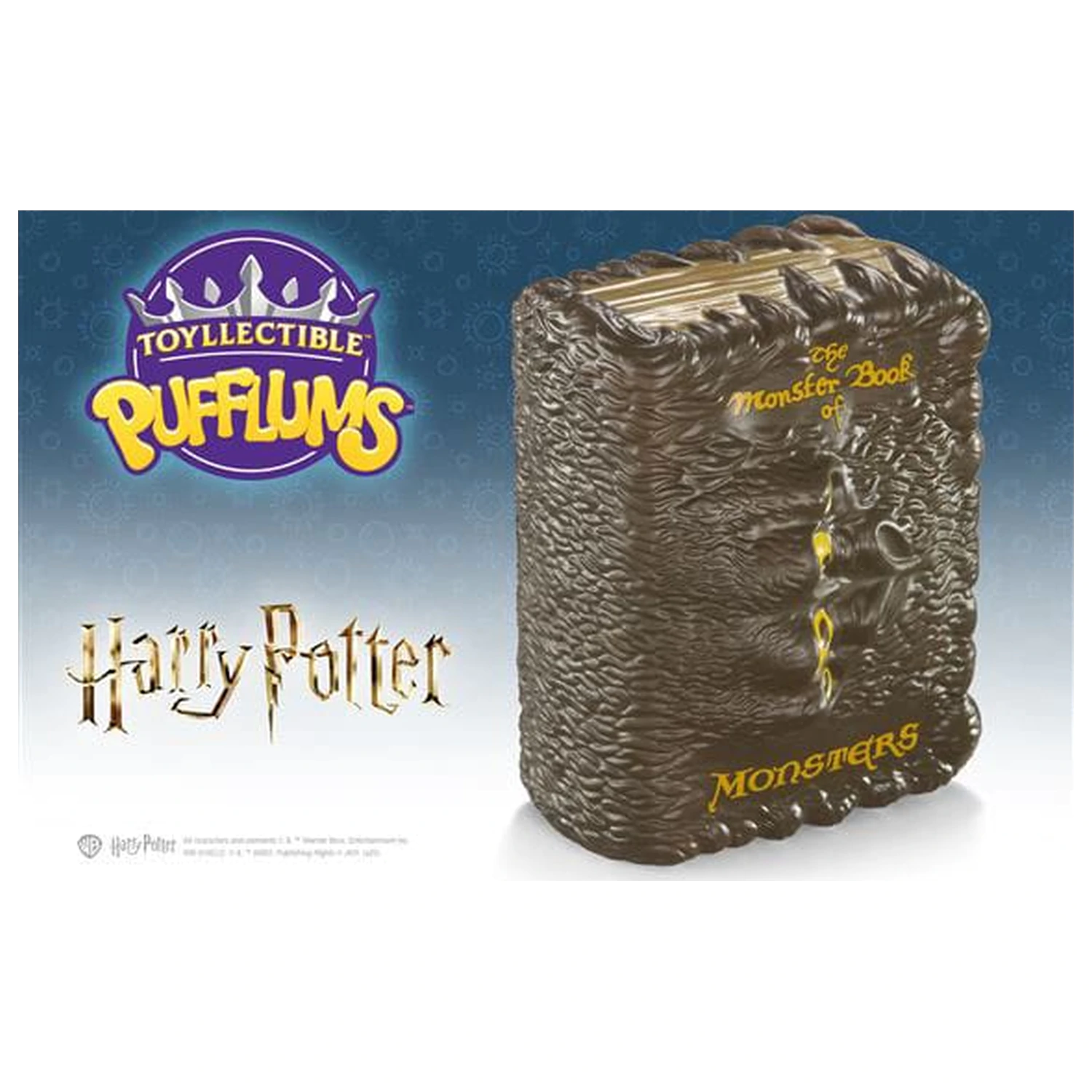 Harry Potter Squishy Pufflums The Monster Book of Monsters Anti-Stress figura 15 cm termékfotó