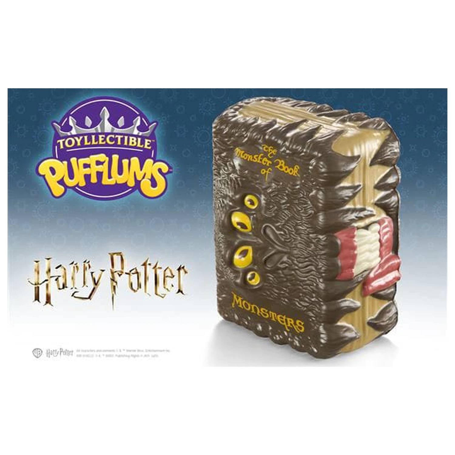 Harry Potter Squishy Pufflums The Monster Book of Monsters Anti-Stress figura 15 cm termékfotó