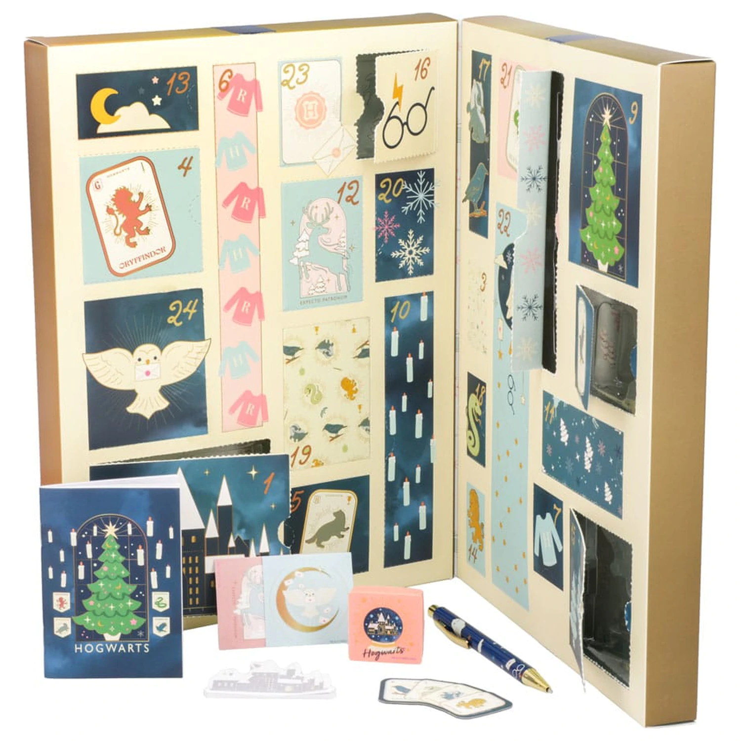 Harry Potter Stationery 24 Day Hogwarts adventi kalendárium termékfotó