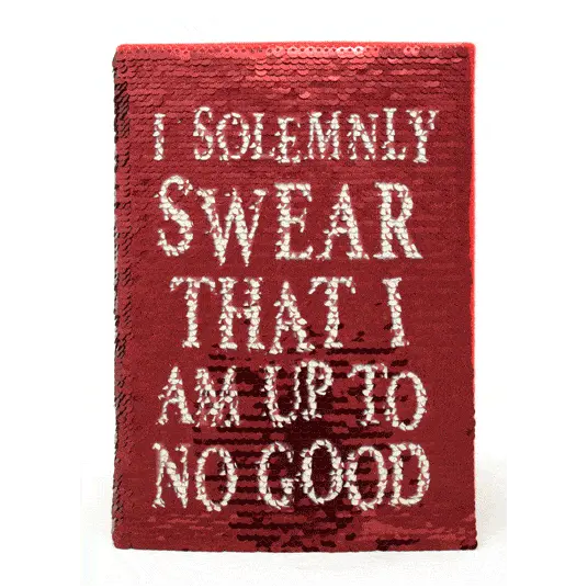 Harry Potter Tekergők térkép flitteres A5 jegyzetfüzet termékfotó