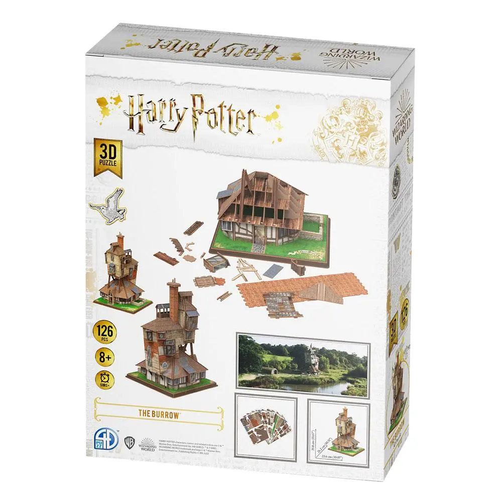 Harry Potter The Burrow 3D Puzzle termékfotó