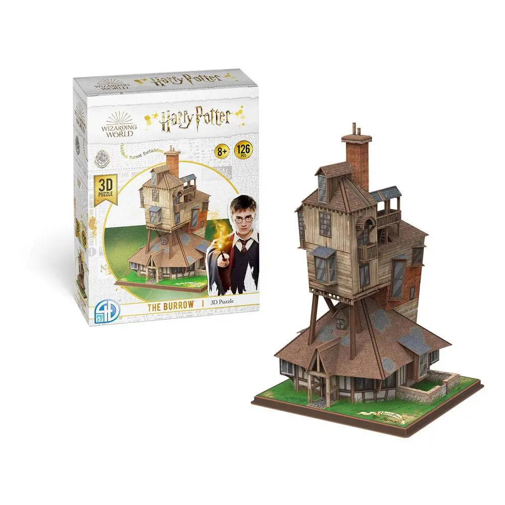 Harry Potter The Burrow 3D Puzzle termékfotó