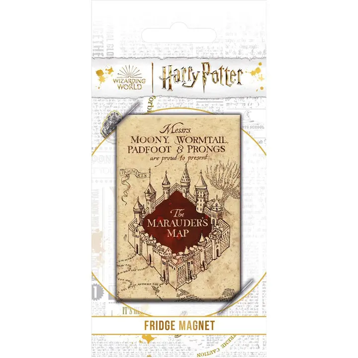 Harry Potter The Marauders Map hűtőmágnes termékfotó