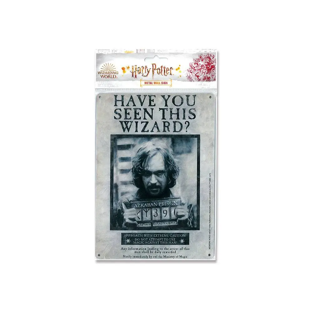 Harry Potter Have You Seen This Wizard fémtábla 15 x 21 cm termékfotó