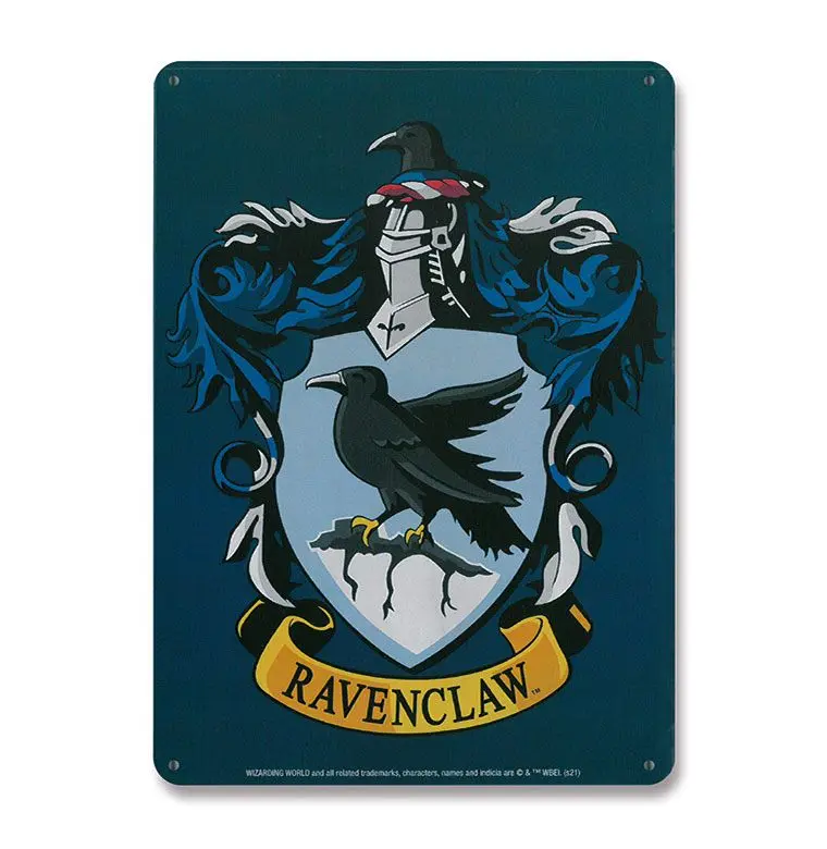 Harry Potter Ravenclaw fémtábla 15 x 21 cm termékfotó
