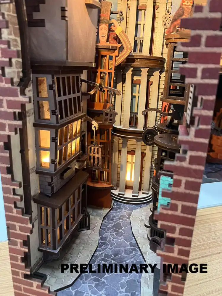 Harry Potter Tiny Adventures Book Nook Mini Diorama Diagon Alley 23 cm termékfotó