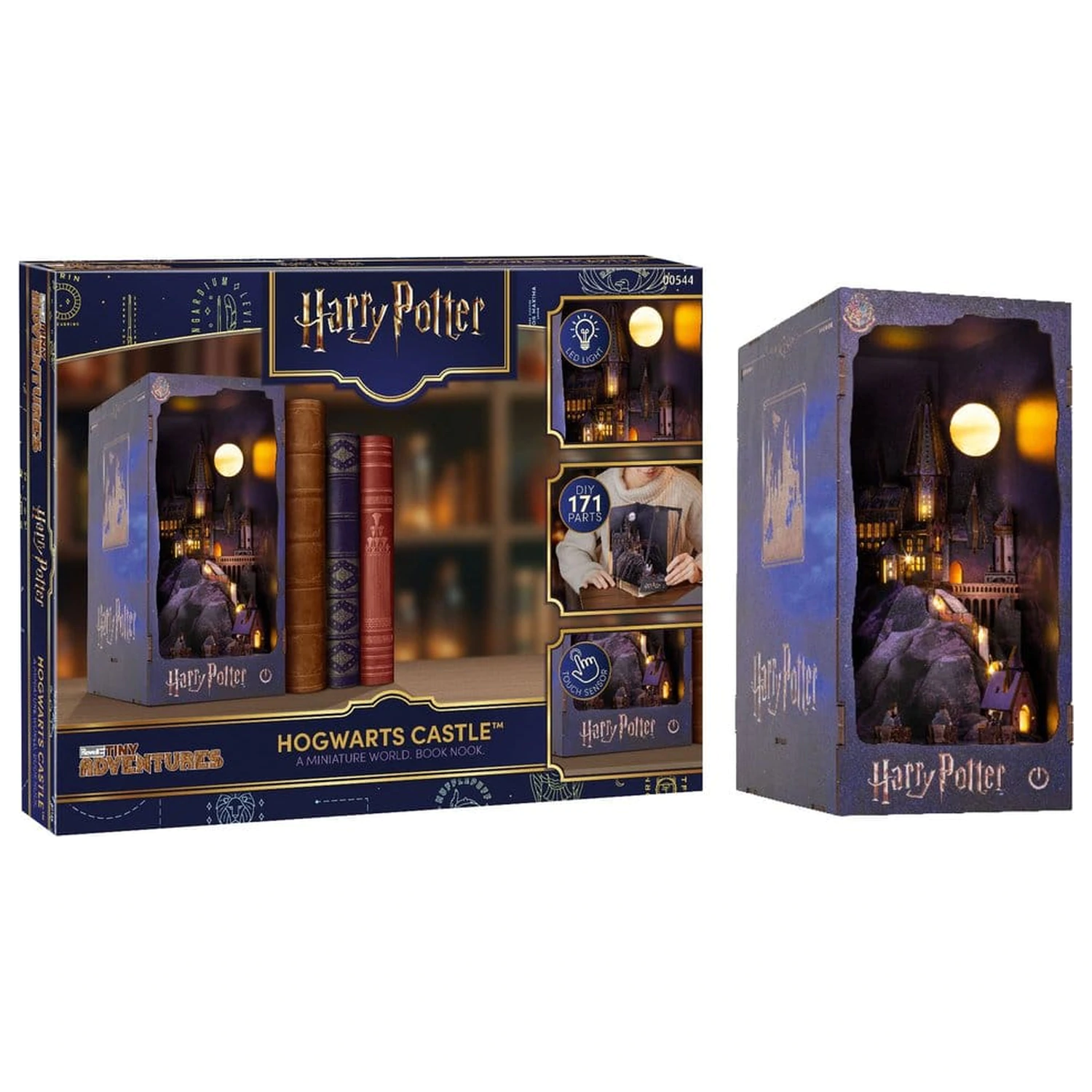 Harry Potter Tiny Adventures Book Nook Mini Diorama Hogwarts Castle 18 cm termékfotó