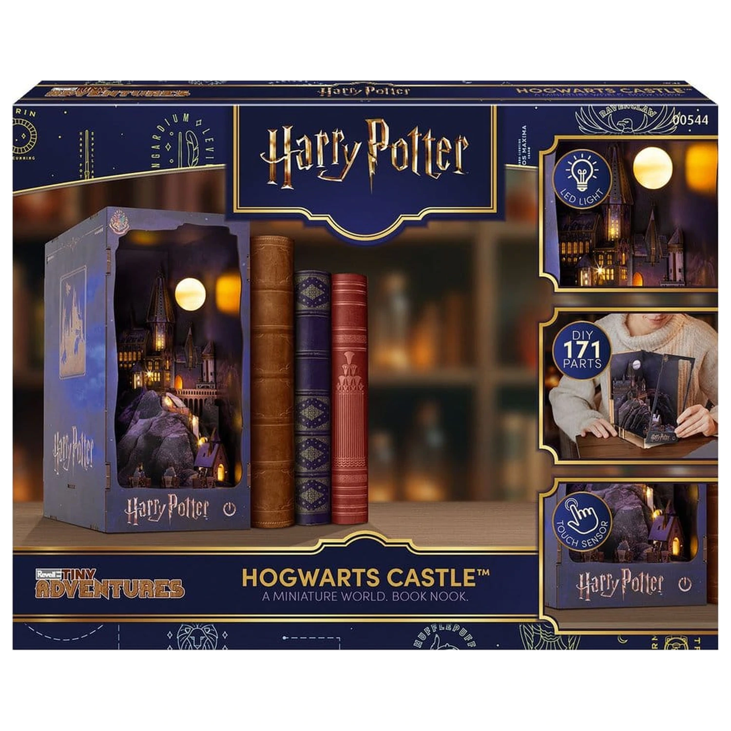Harry Potter Tiny Adventures Book Nook Mini Diorama Hogwarts Castle 18 cm termékfotó