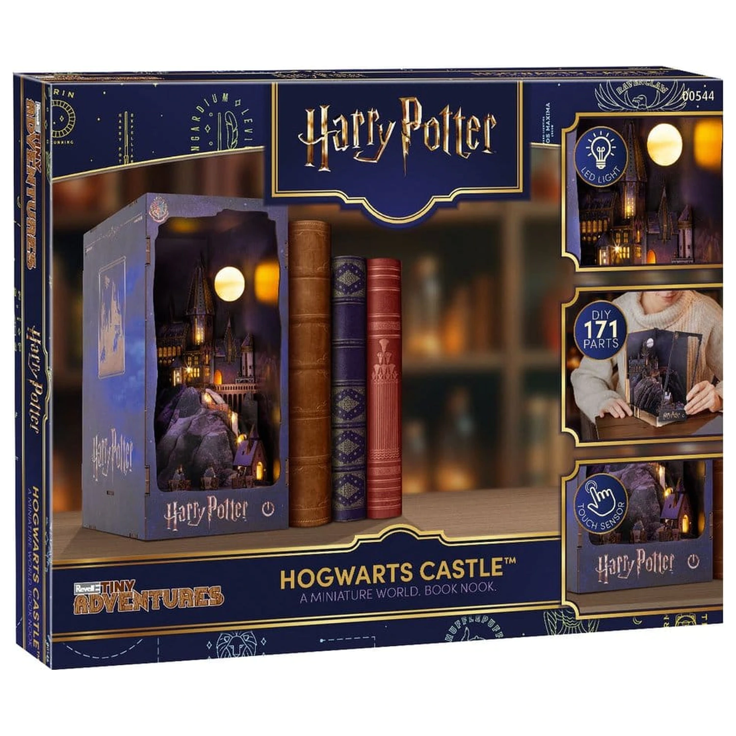 Harry Potter Tiny Adventures Book Nook Mini Diorama Hogwarts Castle 18 cm termékfotó