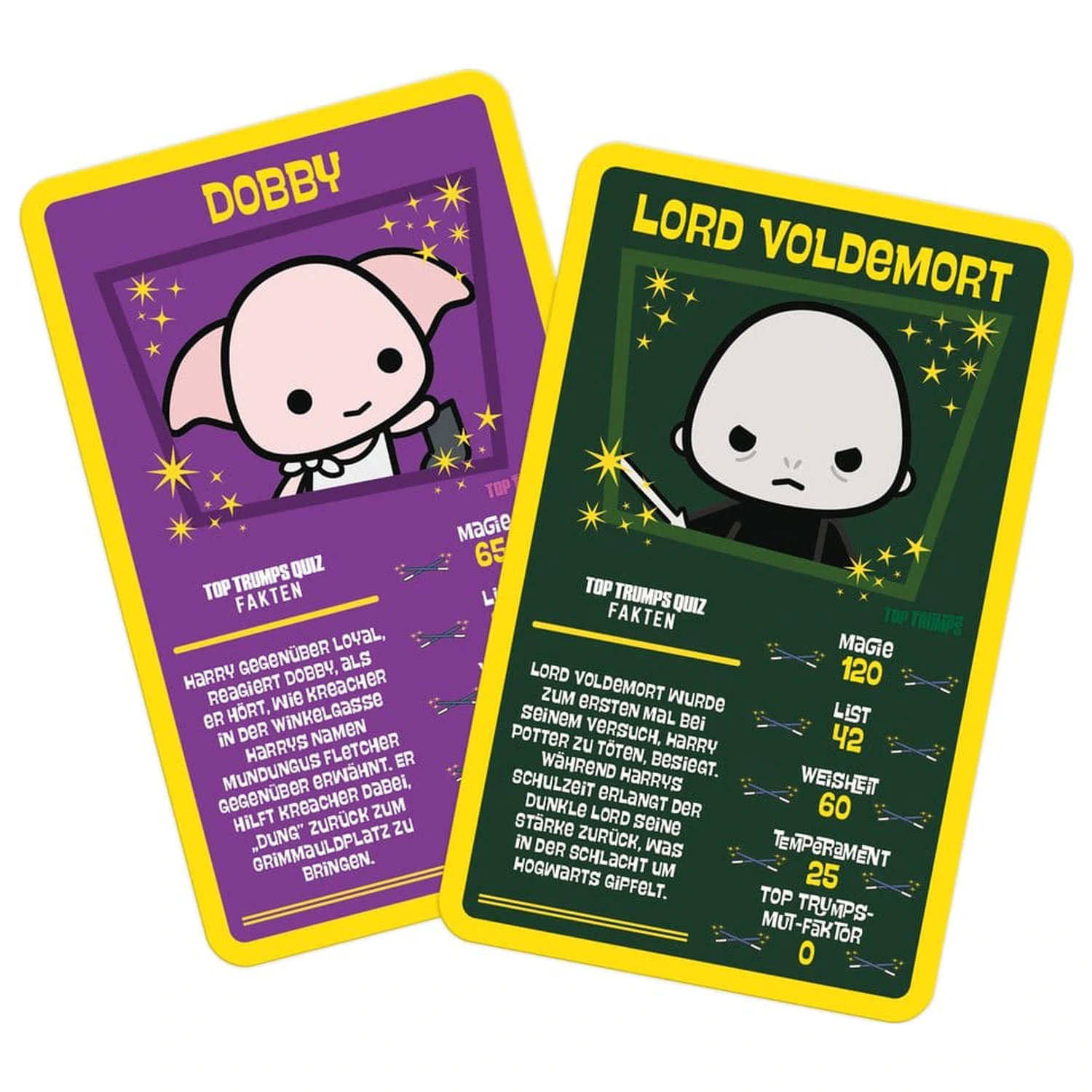 Harry Potter Top Trumps Chibi Style német nyelvű kártyajáték  termékfotó