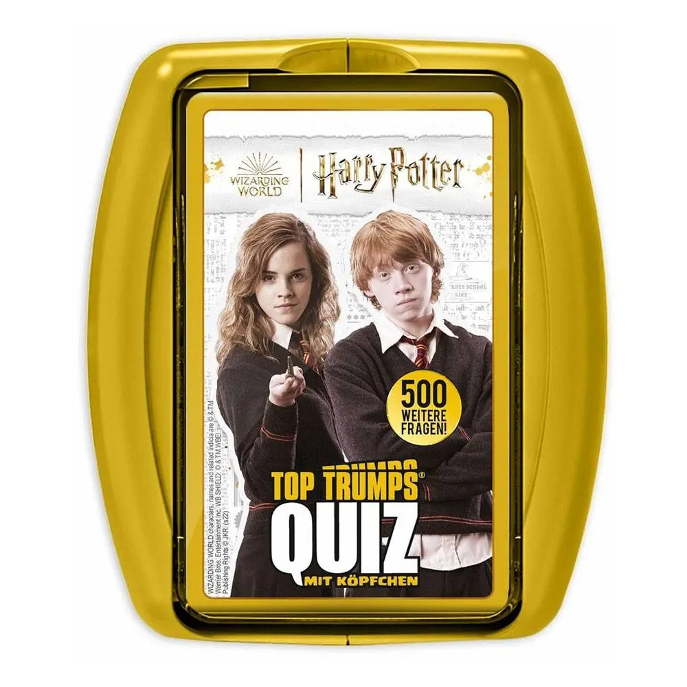 Harry Potter Top Trumps Quiz Hogwarts Német nyelvűkártyajáték termékfotó