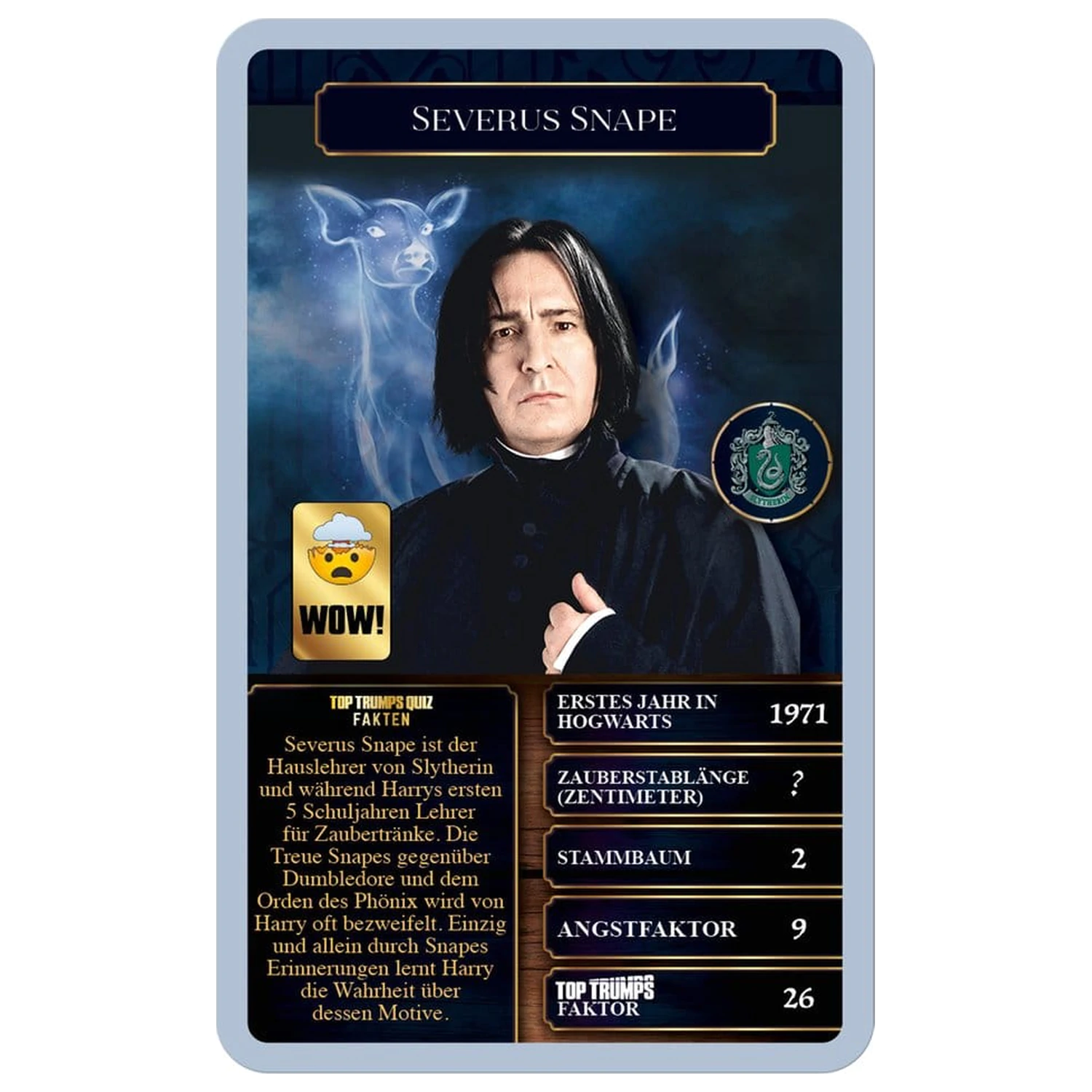 Harry Potter Top Trumps Witches and Wizards New Version német nyelvű kártyajáték  termékfotó