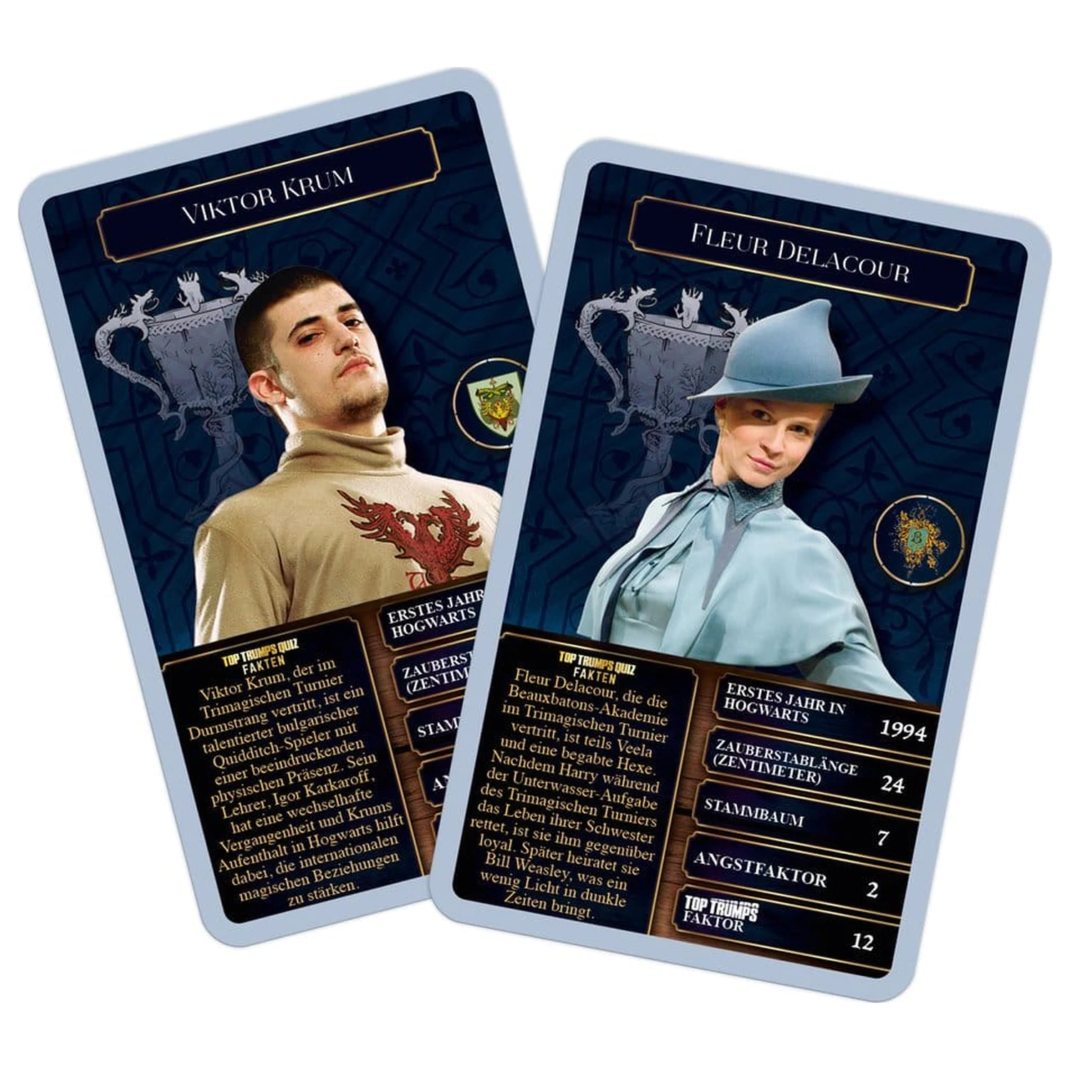 Harry Potter Top Trumps Witches and Wizards New Version német nyelvű kártyajáték  termékfotó
