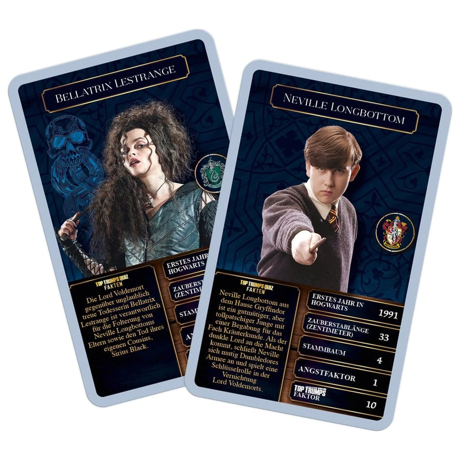 Harry Potter Top Trumps Witches and Wizards New Version német nyelvű kártyajáték  termékfotó
