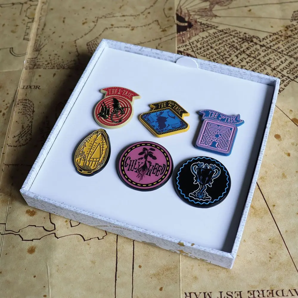 Harry Potter Triwizard Tournament Limitált kiadás 6 darabos kitűző csomag termékfotó