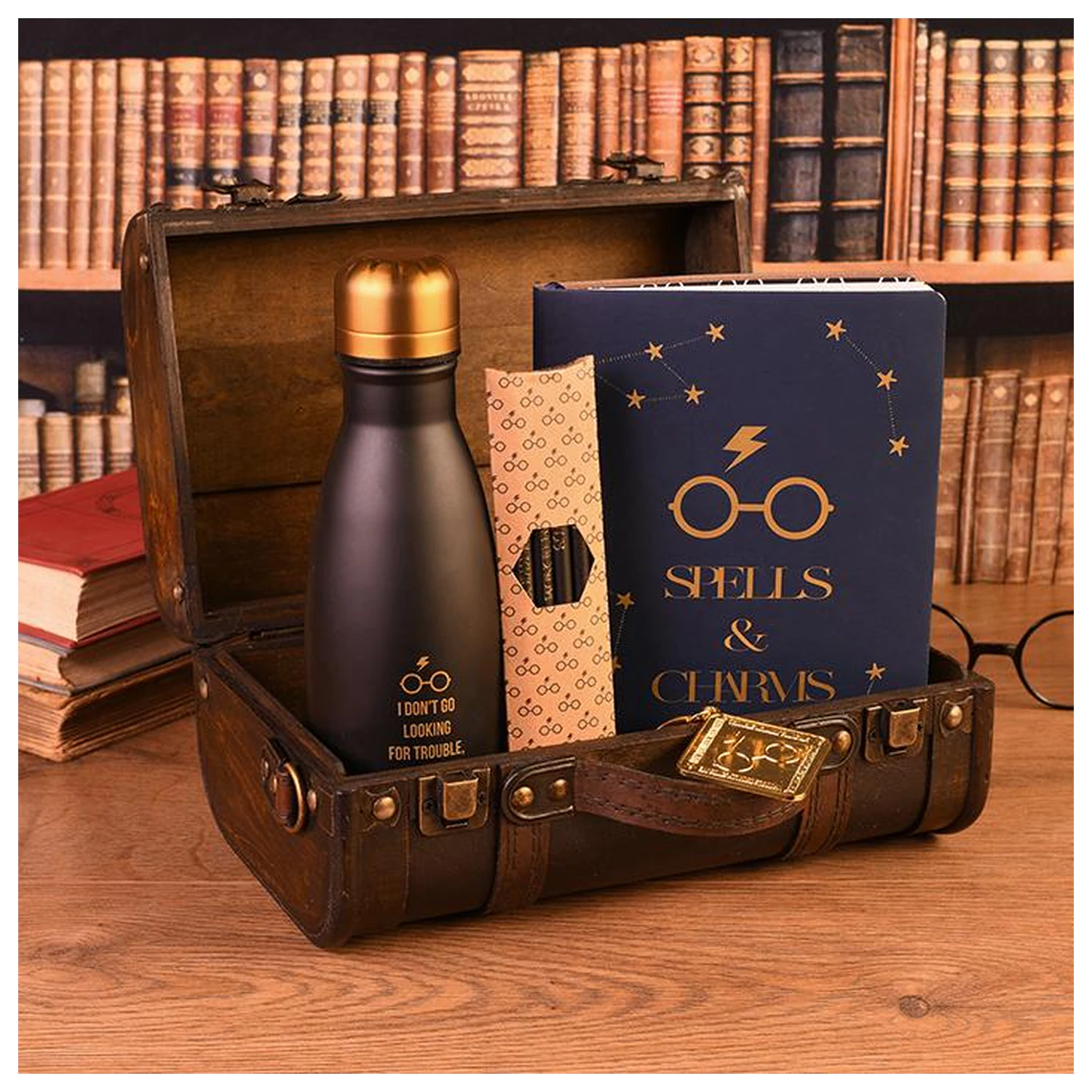 Harry Potter Trunk Trouble Finds Me ajándékcsomag termékfotó