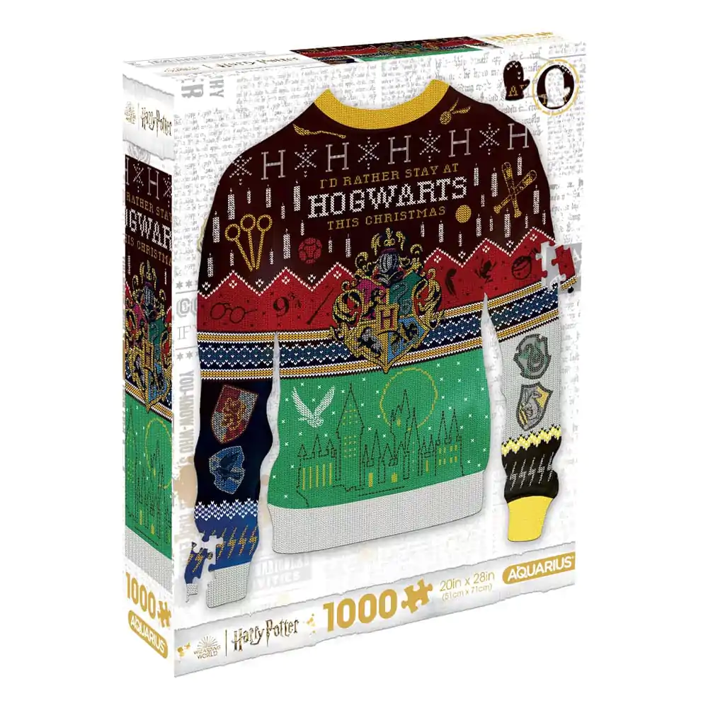 Harry Potter Ugly Christmas Sweater Hogwarts puzzle (1000 darab) termékfotó