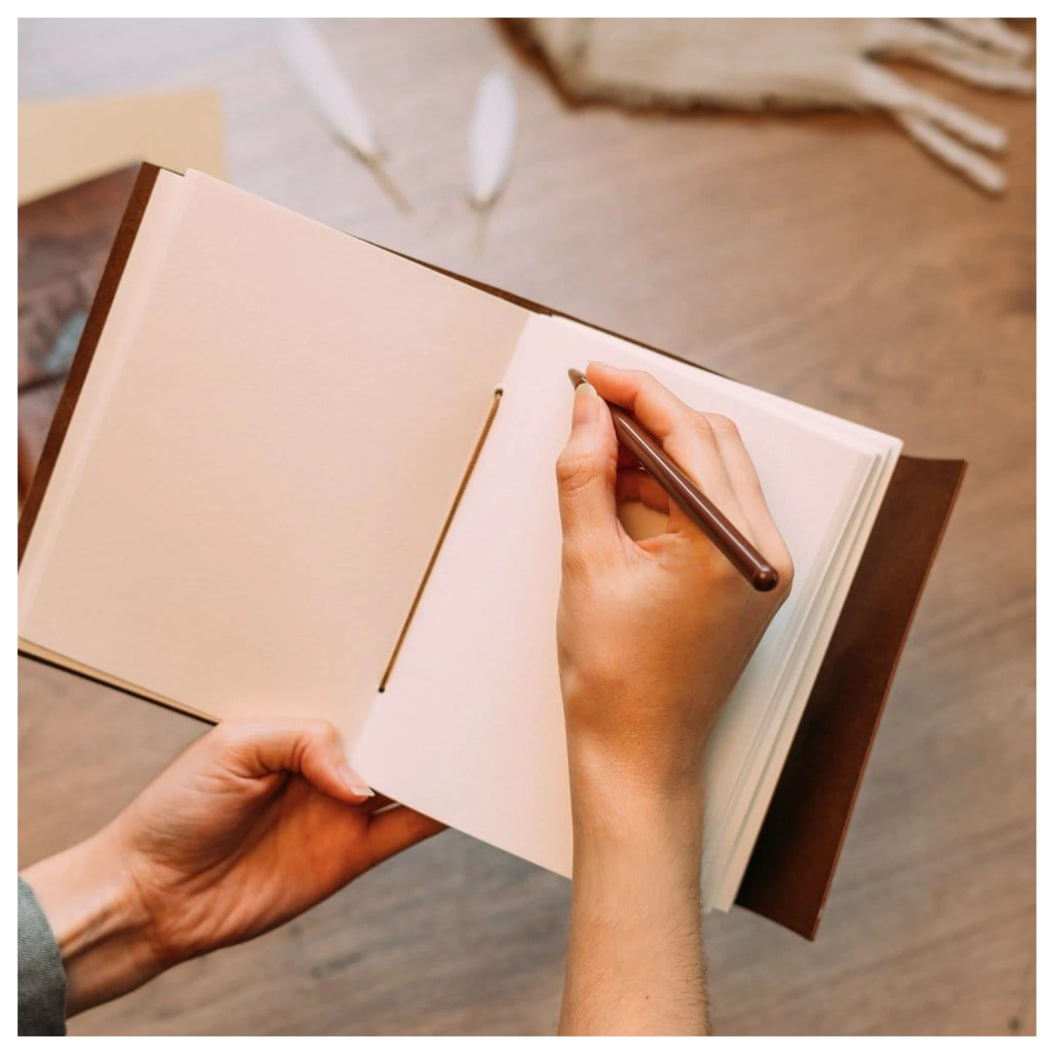 Harry Potter bőrkötésű jegyzetfüzet termékfotó