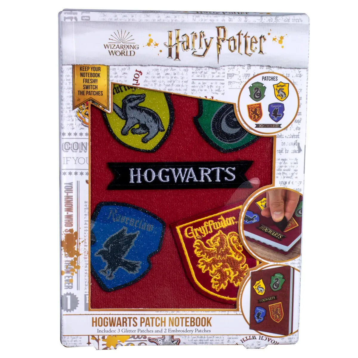 Harry Potter Velcro jegyzetfüzet termékfotó