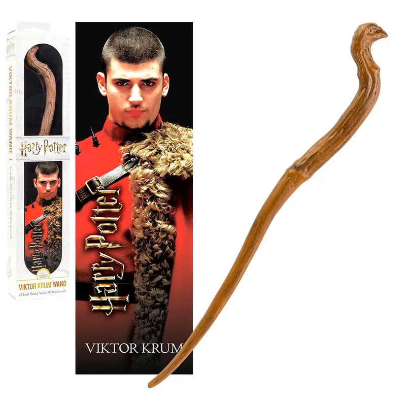 Harry Potter Viktor Krum pálca + 3Ds könyvjelző termékfotó