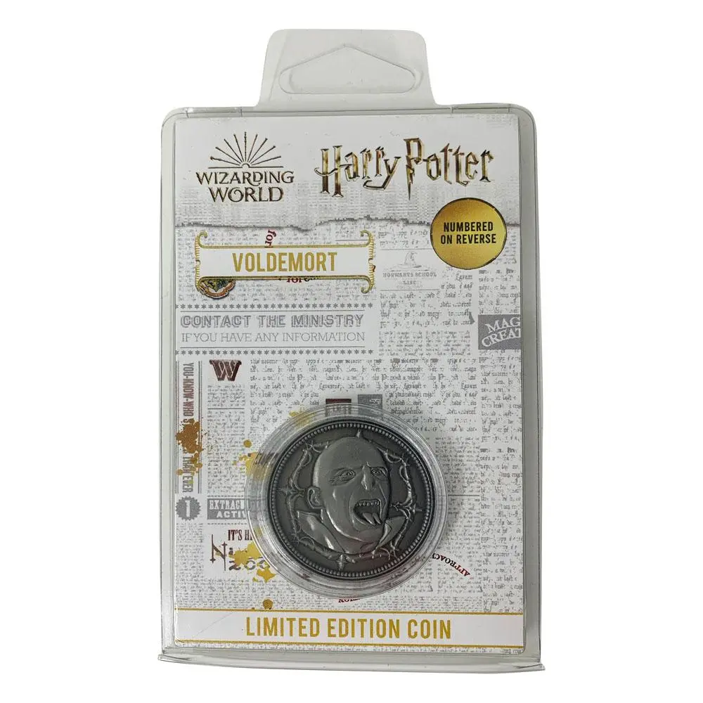 Harry Potter Voldemort Limitált kiadású gyűjthető érme termékfotó