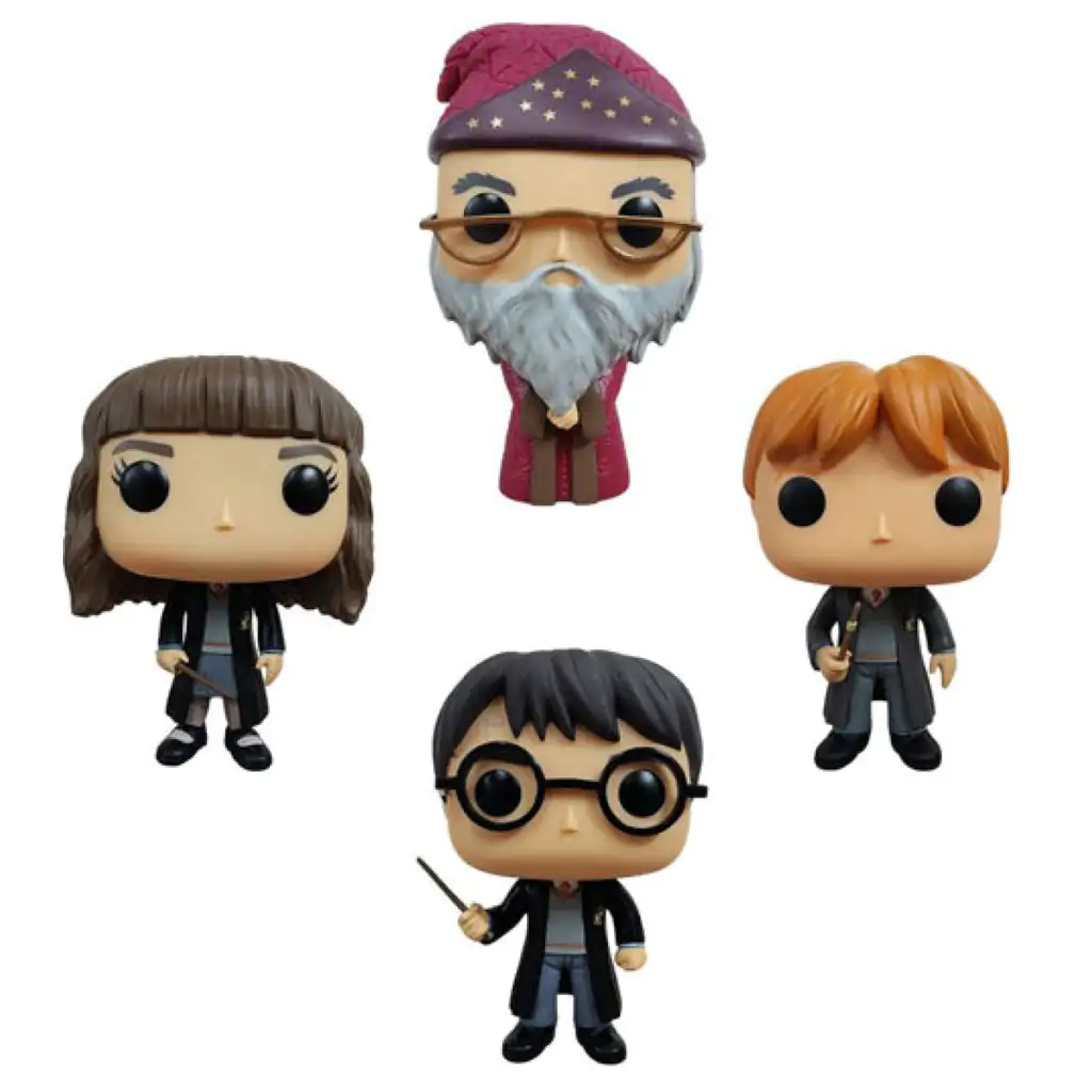 Harry Potter W1 Funko POP! Movies Vinyl figura 4 db-os csomag 9 cm termékfotó