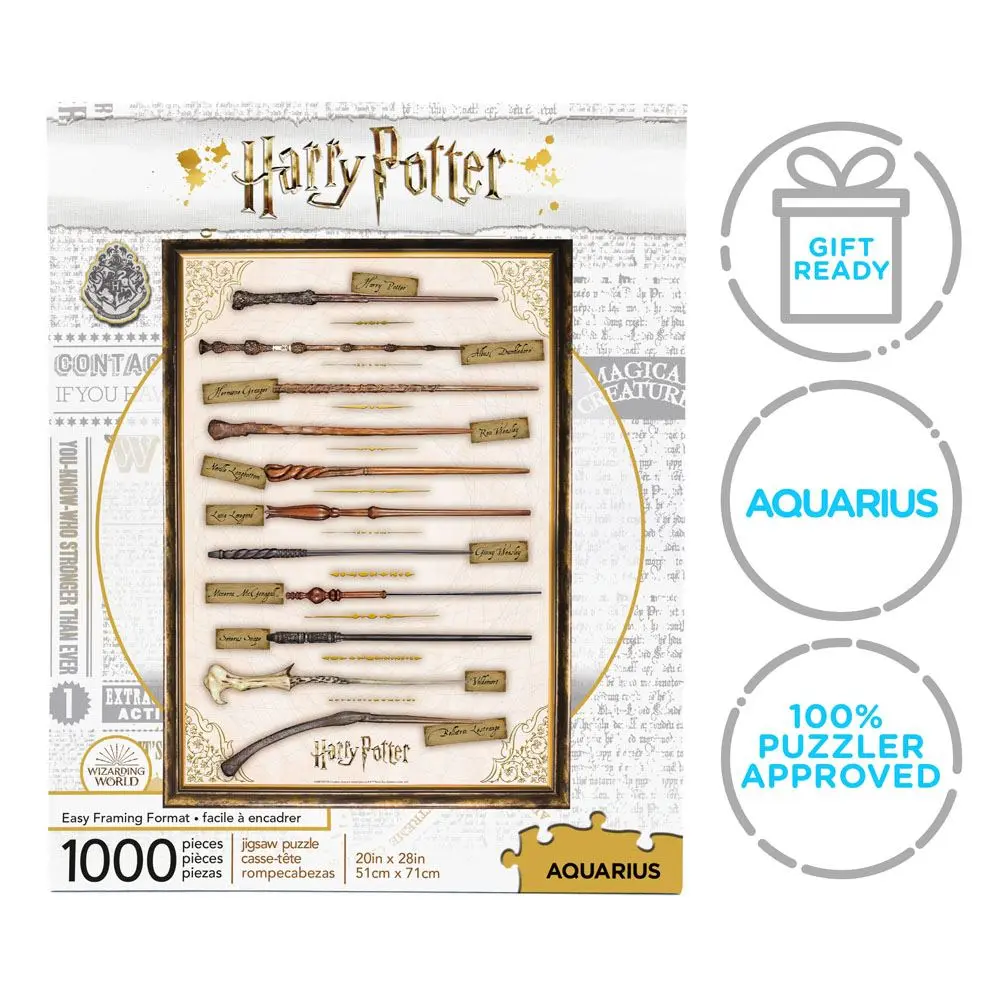 Harry Potter Wands Puzzle (1000 darab) termékfotó